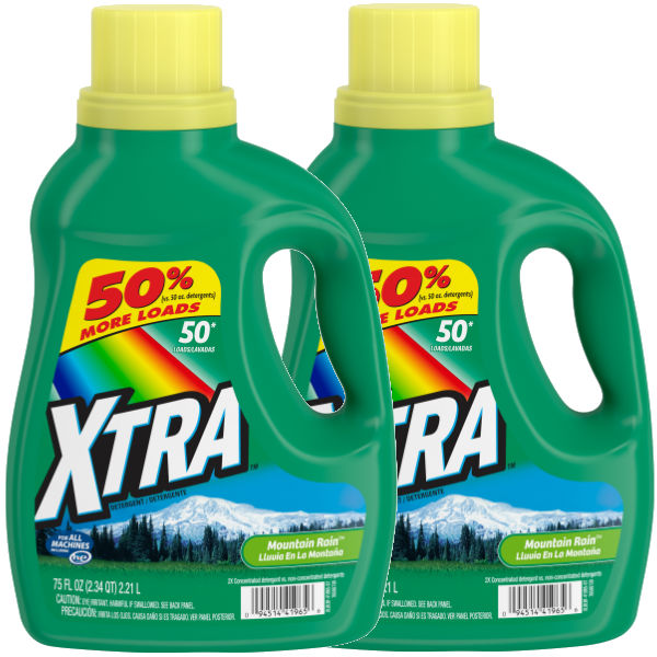 Detergente liquido Xtra de 75 oz