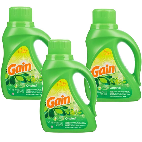 Detergentes Liquido Gain de 50 oz