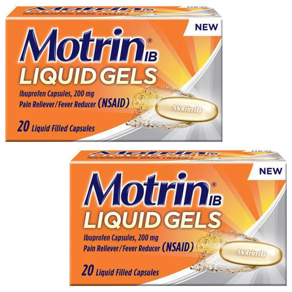 Motrin IB Liquid Gels de 20ct