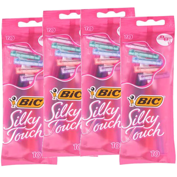 Rasuradoras Bic Silky Touch de 10ct