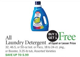 All Detergent Publix offer