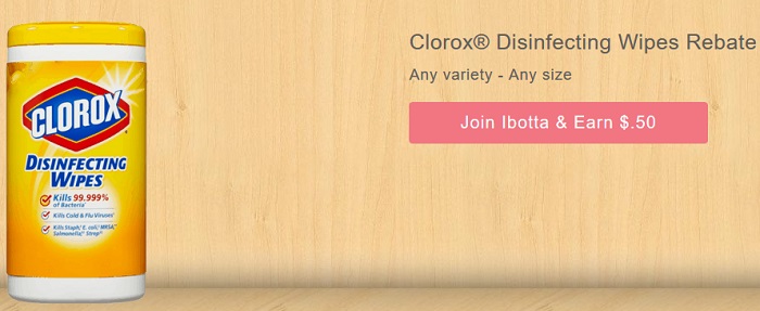 Clorox Disinfecting Wipes - ibotta