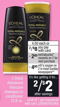 LOreal shampoo - CVS 2_12_17