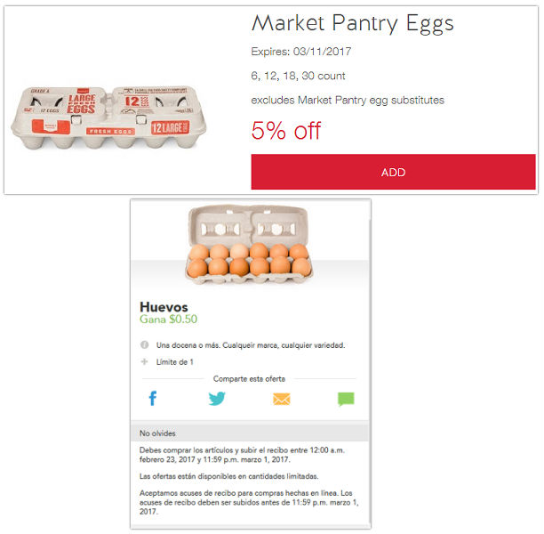 Market Pantry Eggs - Target