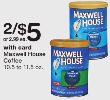 Maxwell House Coffee - Walgreens 2_12