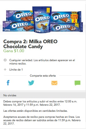 Milka Oreo Chocolate Candy - Checkout51