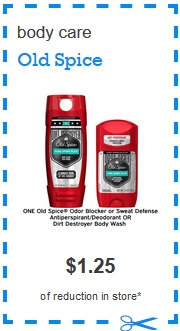 Old Spice PG coupon