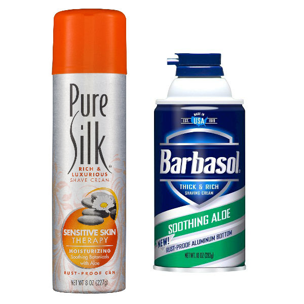 Pure Silk o Barbasol Shave Gel