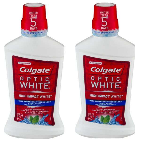 Colgate Optic White High Impact Rinse