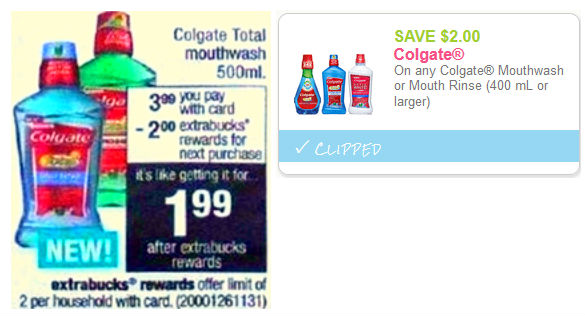 Colgate Total Mouthwash - CVS 3_19