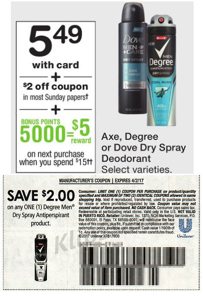 Desodorante Degree Dry Spray - Walgreens 3_5