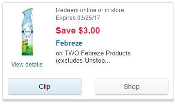 Febreze Walgreens coupon