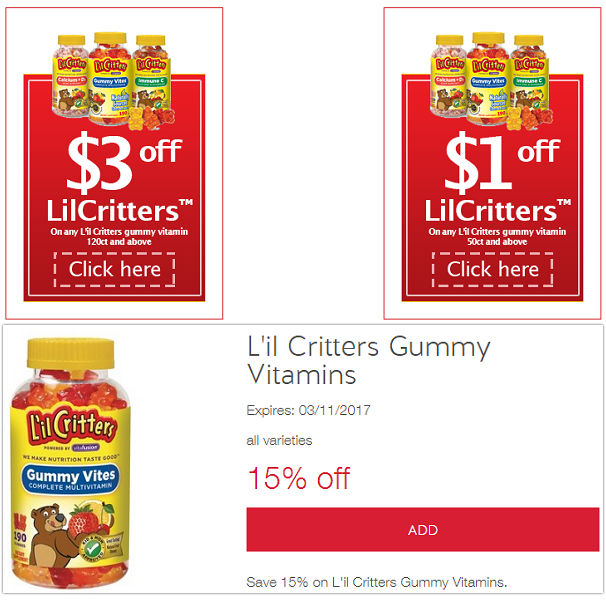Lil Critters Gummy Vitamins - Target