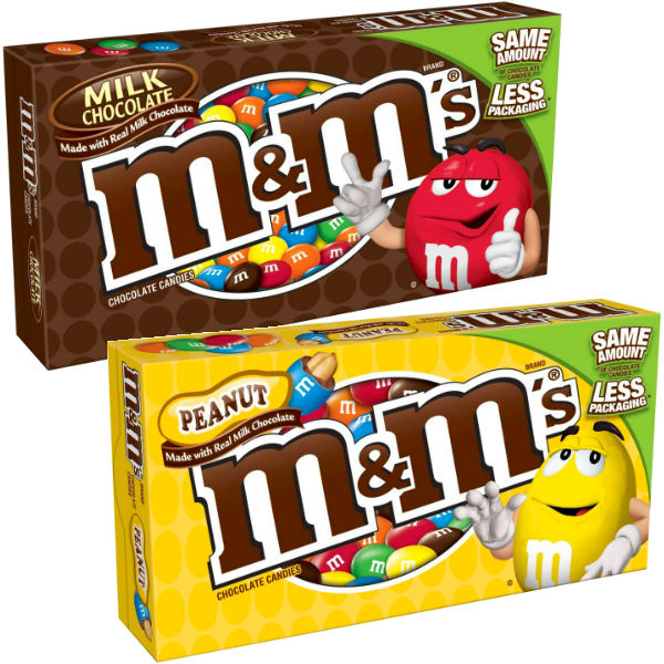 M&Ms Theater Box Chocolate Candies