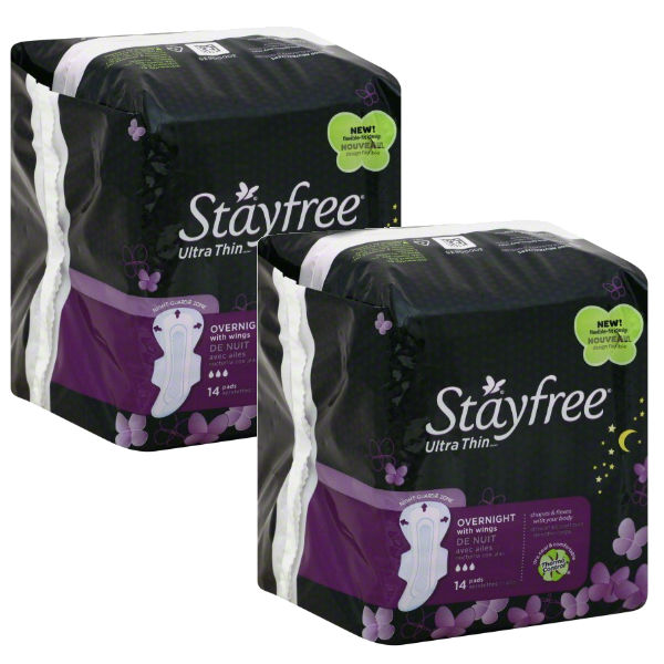 Paquete de Stayfree Pads