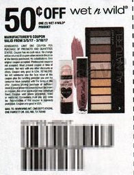 Wet N Wild Any Product exp Sat 3-18-17 SS 3-5