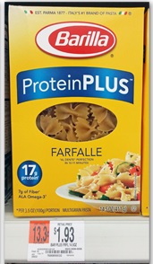 Pasta Barilla ProteinPLUS - Walmart