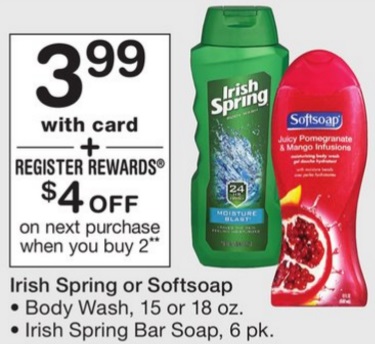 Irish Spring Body Wash - Walgreens 4_30