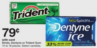 Chicles Trident - Walgreens 6_25