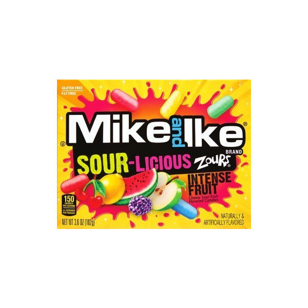 Dulces Mike and Ike Zours