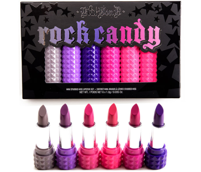 Set de Lipsticks Kat Von D Rock Candy Studded Kiss