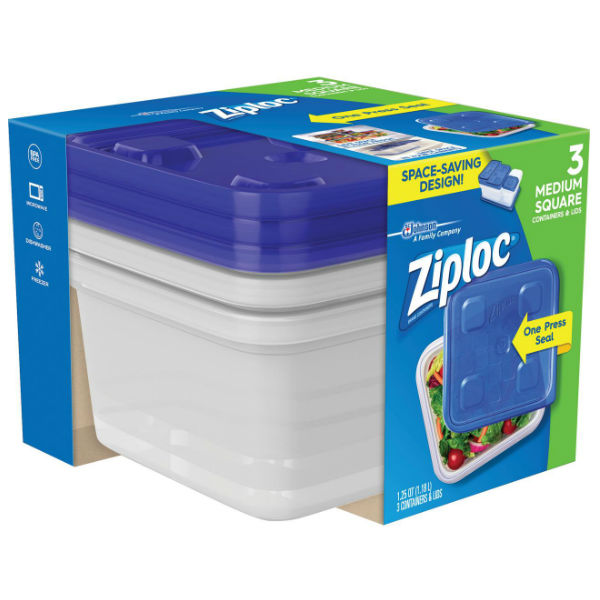 Ziploc Containers 3 ct