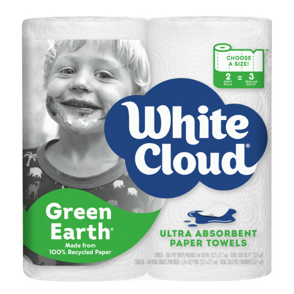 Papel Toalla White Cloud GreenEarth