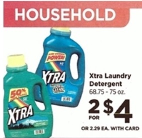 Detergente liquido Xtra - Rite Aid 10-15-17