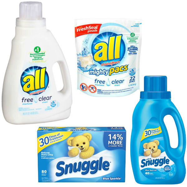 Detergentes All y Snuggle a solo $1.00 cada uno en CVS | Cuponeandote