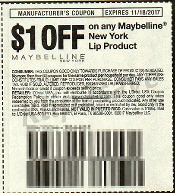 Maybelline Lip - RedPlum 10-22-17