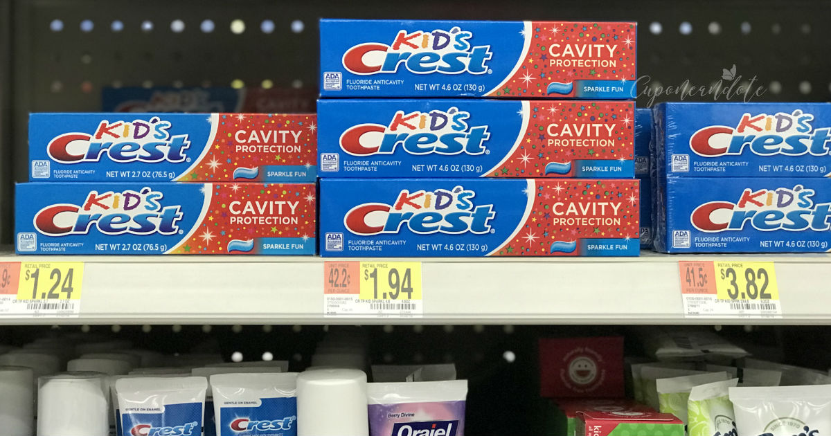 Pasta dental Crest Kids a solo 094 en Walmart