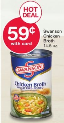 Swanson Chicken Broth - Walgreens Ad 11-19-17