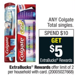 Colgate Total Whitening - CVS Ad 12-10-17