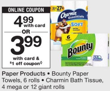 Charmin Essentials - Walgreens Ad 1-21-18