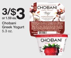 Chobani - Walgreens Ad 2-18-18