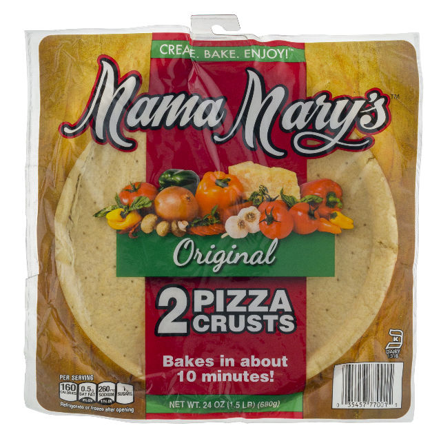 Mama Mary's Pizza Crust