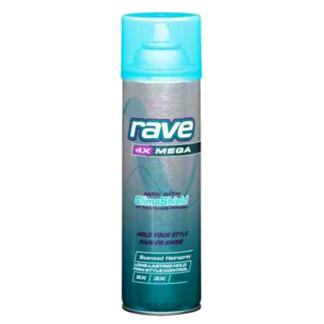 Rave 4X Mega Hairspray