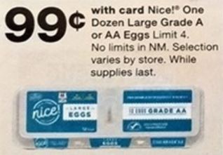 Huevos Nice - Walgreens Ad 3-25-18