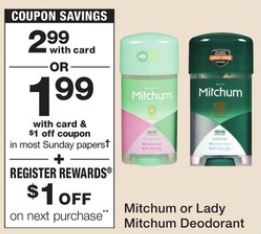 Mitchum - Walgreens Ad 4-22-18