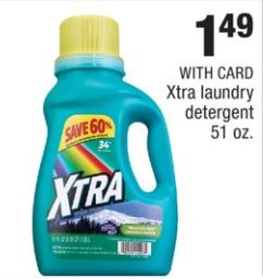 Xtra detergent - CVS Ad 4-29-18