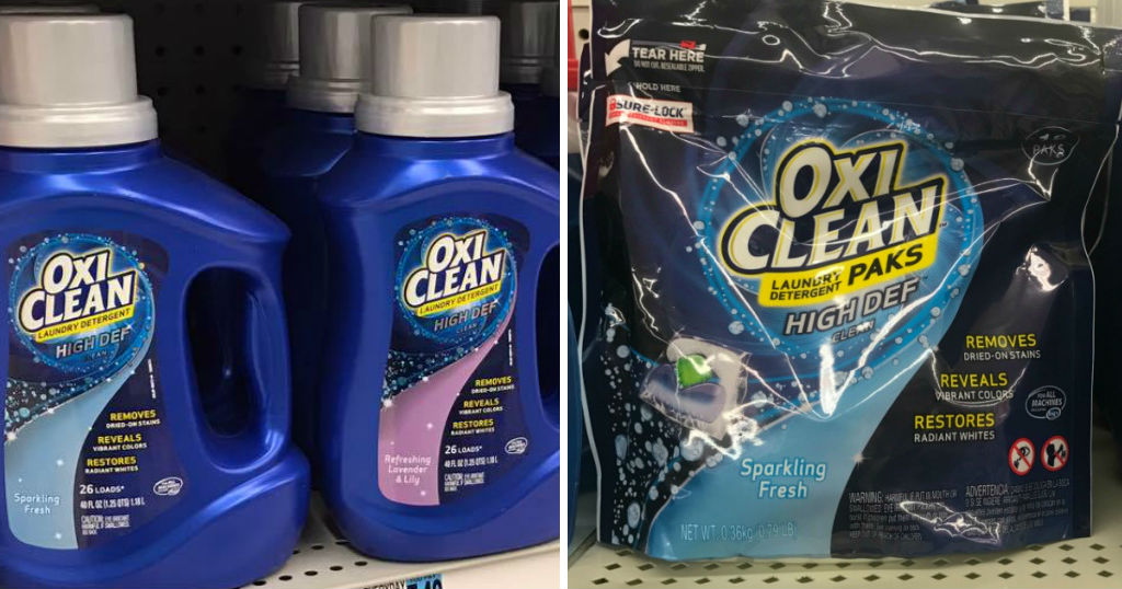 Detergentes OxiClean