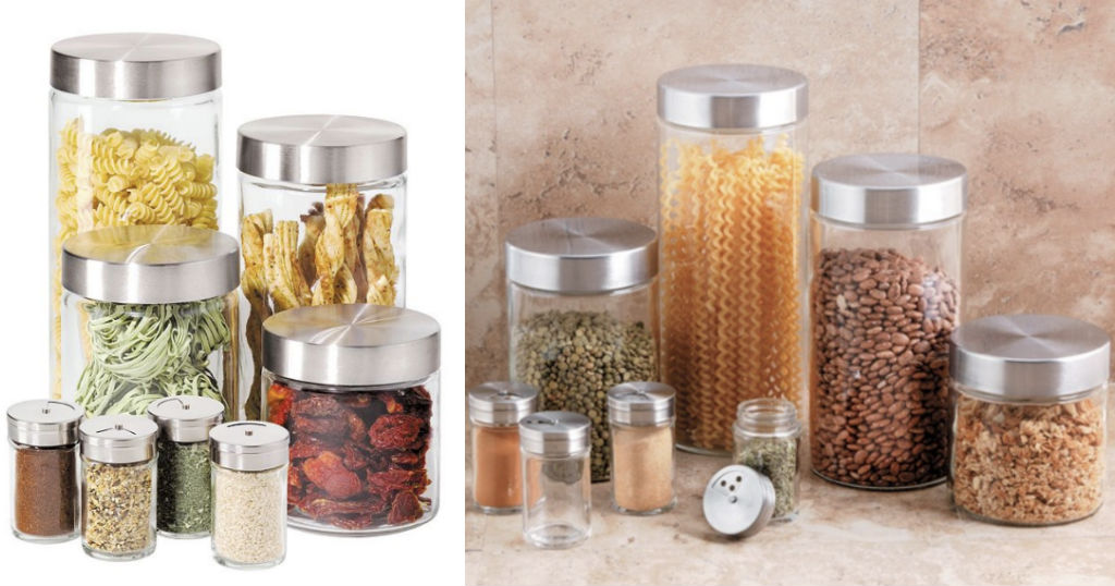 Oggi Canisters & Spice Jars de 8 Piezas