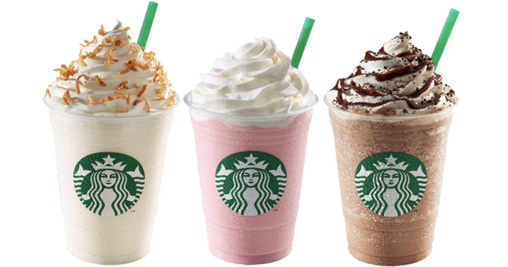 Starbucks: Grande Frappuccinos