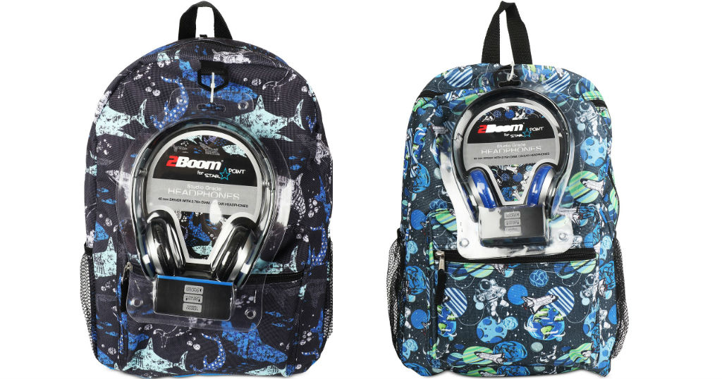 FAB Backpack con Headphones Sets