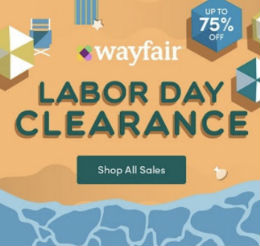 Labor Day offer at Wayfair