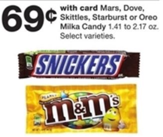 Snickers - Walgreens Ad 8-19-18
