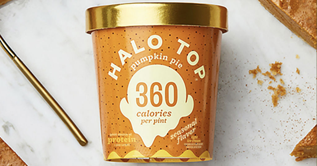 Halo Top Pumpkin Pie Ice Cream GRATIS
