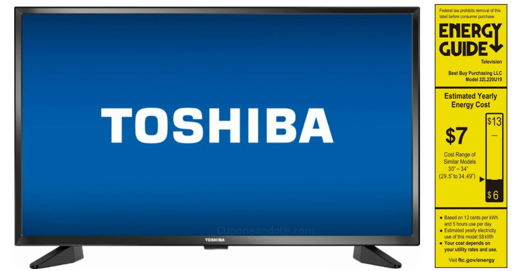 Toshiba HDTV de 32 pulgadas