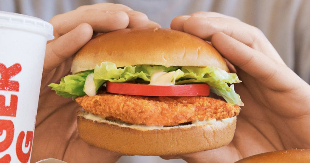 Crispy Chicken Sandwich de Burger King SOLO $1 | Cuponeandote