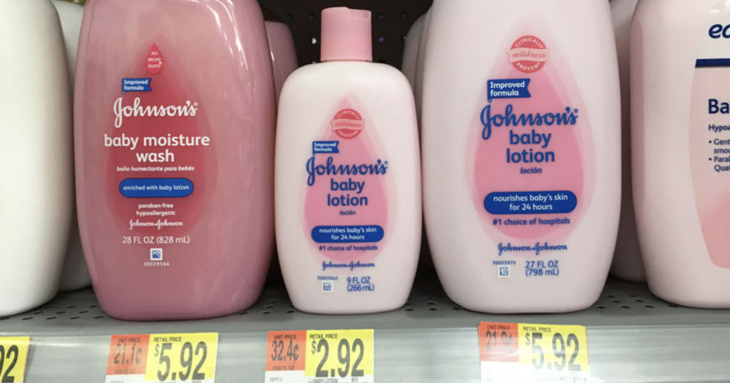 Johnson's Baby Lotion solo $1.92 en Walmart